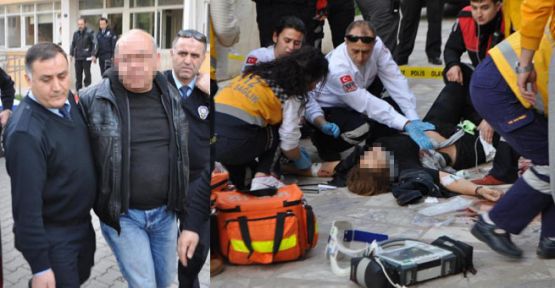 Boşandığı eşine kurşun yağdırdı