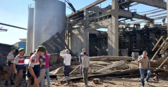 Fabrikada patlama: 4 işçi yaşamını yitirdi, 10 işçi yaralı