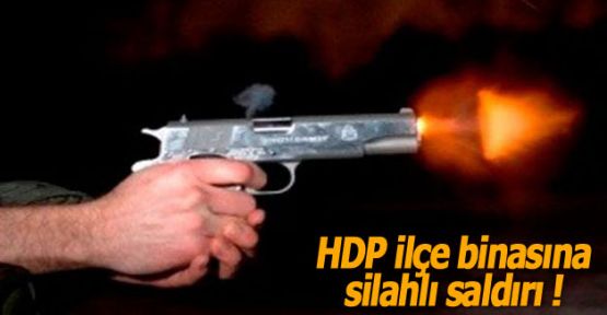 Bursa'da HDP ilçe binasına silahlı saldırı: İki partili yaralandı