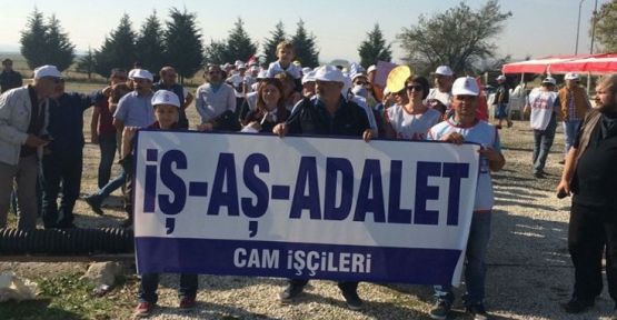 Cam işçileri İstanbul'a yürüyor: İş, aş, adalet