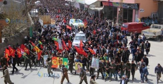 Cenazeyên 2 şervanên YPG’ê li Bakur hatin definkirin