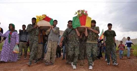 Cenazeyên 2 şervanên YPG’ê spartin axê