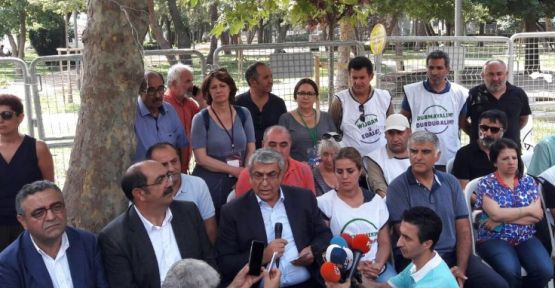 CHP heyeti Vicdan ve Adalet Nöbeti'nde