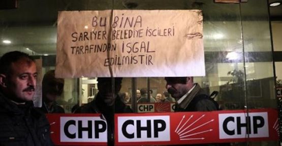 CHP İstanbul il binasını işgal eden işçilere tazminatları ödendi