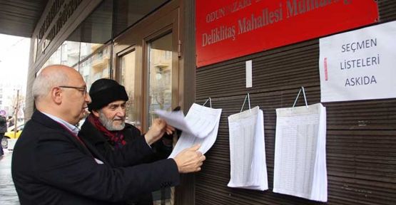 CHP seçmen listesini kontrol etti