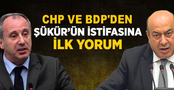 CHP ve BDP'den Hakan Şükür'ün İstifasına İlk Yorum 