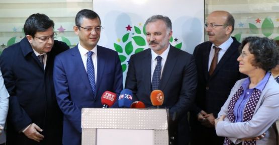 CHP'den HDP'ye ziyaret: Seçim için kaygılar ortak