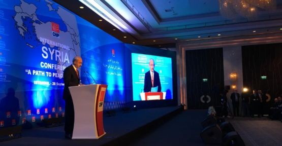 CHP'den Suriye konferansı: Şam'la temas kurulmalı
