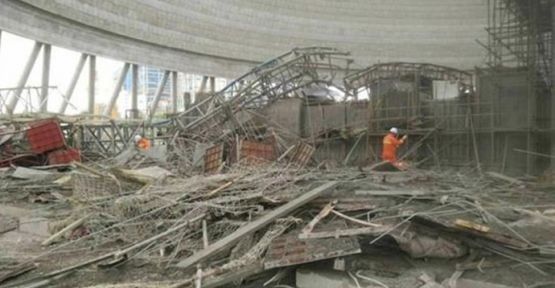 Çin'de elektrik santralı inşaatı çöktü: 40 işçi öldü