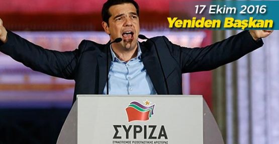 Çipras, yüzde 92.4 oyla yeniden seçildi
