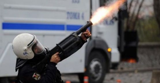 Cizre'de gaz bombasıyla bir çocuk yaralandı