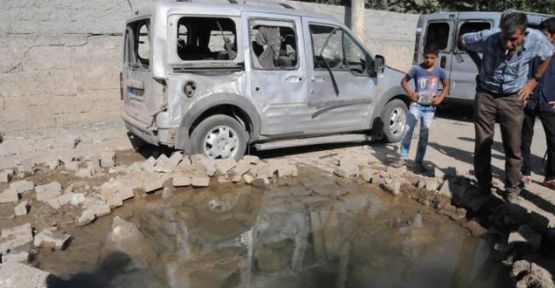 Cizre'de zırhlı araç geçişi sırasında patlama