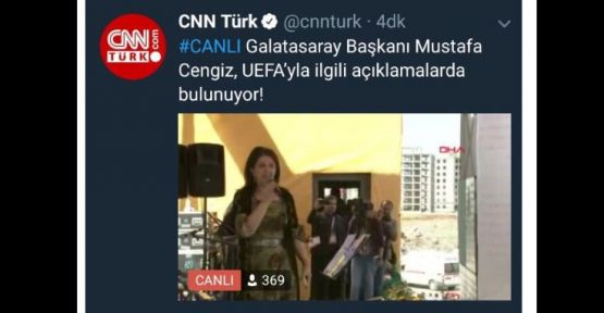 CNN Türk'ün Pervin Buldan paylaşımı Twitter'da gündem oldu