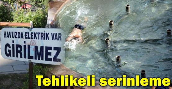 Çocukların tehlikeli serinleme yöntemi