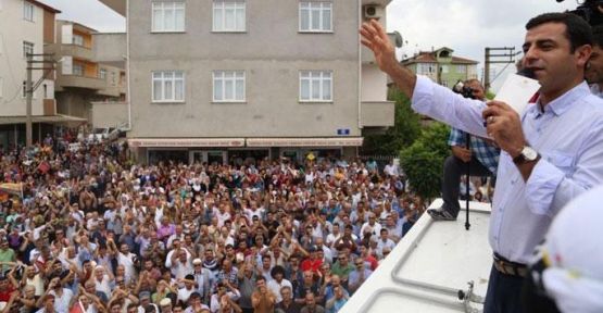 Cumhurbaşkanı adayı Demirtaş, Marmara turunda