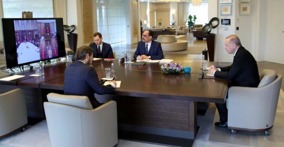 Cumhurbaşkanı Erdoğan'dan infaz yasası toplantısı