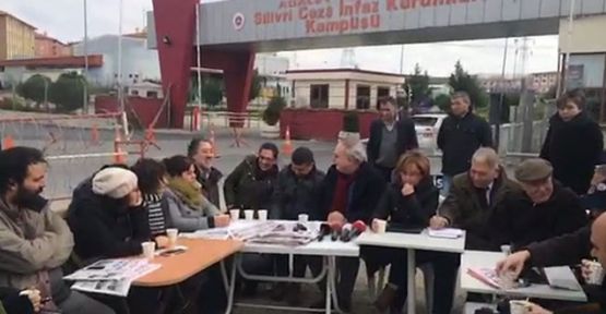 Cumhuriyet gazetesi yazıişleri toplantısını Silivri'de yaptı