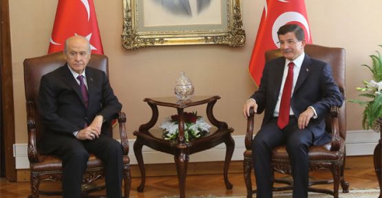 Davutoğlu'nun randevu talebine MHP'den de olumlu yanıt