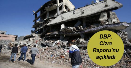 DBP, Cizre Raporu'nu açıkladı