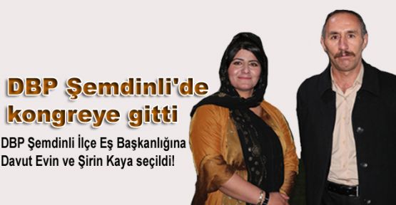 DBP Şemdinli'de 3. Olağan  kongresini gerçekleştirdi