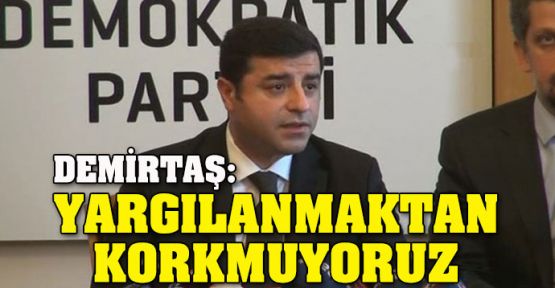 Demirtaş: 'Bir vekilin dokunulmazlığı kaldırılırsa...'