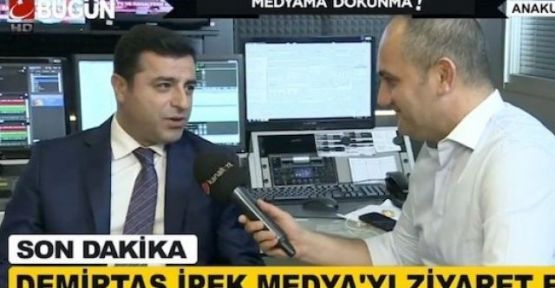 Demirtaş Bugün TV yayınına katıldı
