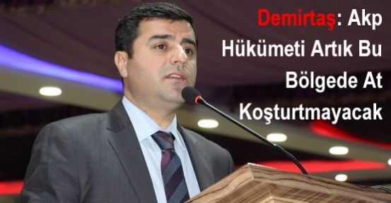 Demirtaş: 'Burada Bedel Ödeyemeyen Aile Yoktur'