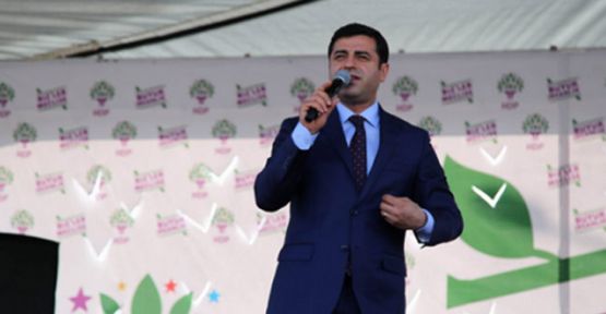 Demirtaş: HDP iktidarında TOMA'larla çiçekleri sulayacağız