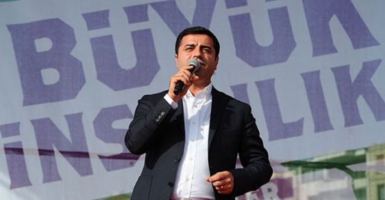 Demirtaş: 'HDP yüksek oy alırsa çalmalarının önüne geçebiliriz'