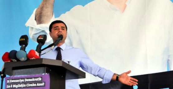 Demirtaş: Tek dil, tek millet söylemi Hitler'in faşist söylemidir