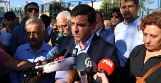 Demirtaş'tan Bakan Bozdağ'a yanıt
