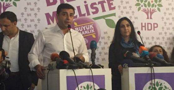 Demirtaş'tan ilk açıklama: 'Türkiye HDP, HDP Türkiye'dir'