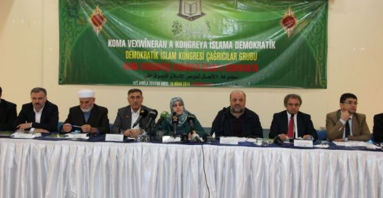 Demokratik İslam Kongresi programı belirlendi
