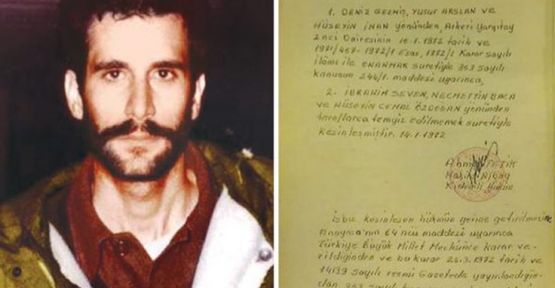 Deniz Gezmiş'in 'idam hükmü' satılamaz hale getirilecek