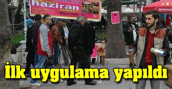 Denizli'de makul şüphe kararı