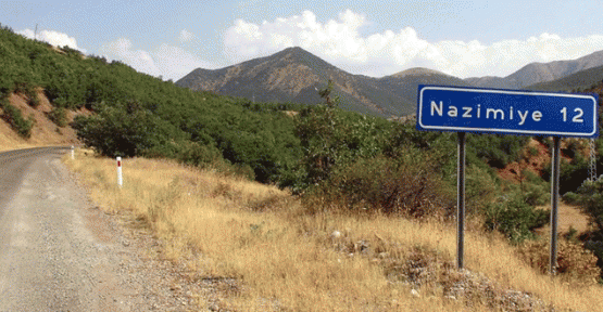 Dersim Nazimiye'deki 8 köy ve mezrada sokağa çıkma yasağı