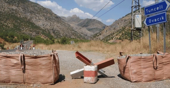 Dersim Ovacık'ta çatışma