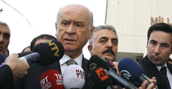 Devlet Bahçeli ifade verdi