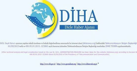 DİHA'ya 5'inci kez erişim engeli