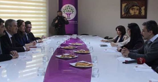 DİSK heyeti Figen Yüksekdağ ile görüştü