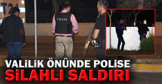 Diyarbakır Valiliği önünde silahlı saldırı: 1 polis yaralandı