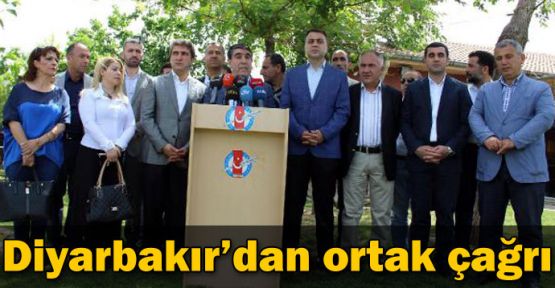 Diyarbakır'da 16 dernekten ortak çağrı