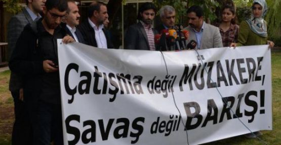 Diyarbakır'da 16 STK'dan Çağrı: Ateşkese Olumlu Cevap Verilsin, Operasyonlar Durdurulsun
