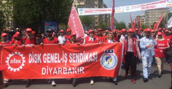 Diyarbakır’da 1 Mayıs kutlanıyor