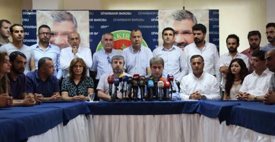 Diyarbakır'da 69 hak ve meslek örgütünden kayyum tepkisi