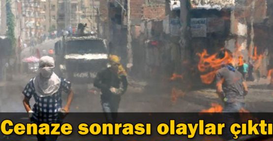 Diyarbakır'da cenaze sonrası polis müdahalesi