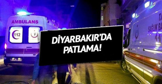 Diyarbakır'da patlama! Yaklaşık 30 yaralı