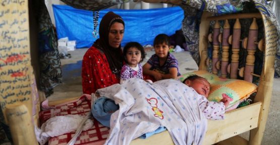 Doğduğu gün IŞİD'den kaçtı