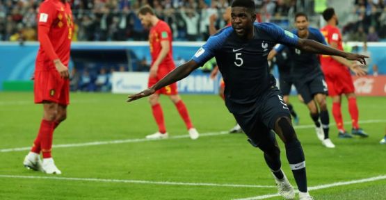 Dünya Kupası'nda ilk finalist Fransa oldu