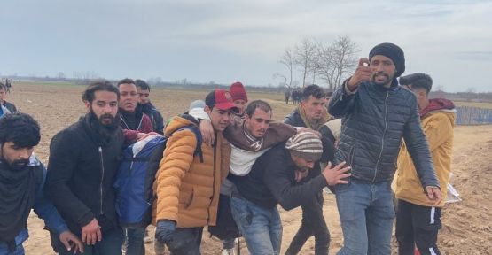 Edirne'de milletvekilleri inceleme yaparken mültecilere ateş açıldı: Bir ölü